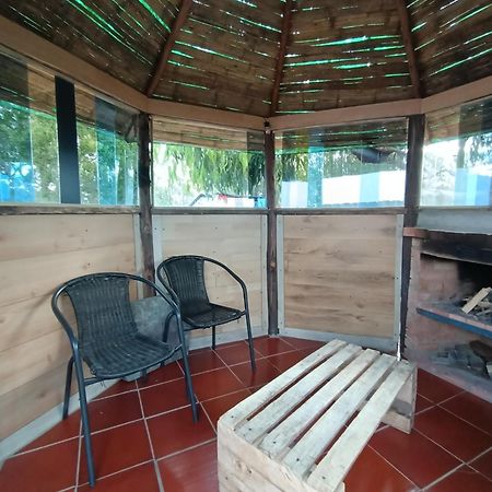 Mini Cabana Roca Glamping Suesca Bagian luar foto