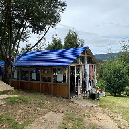 Mini Cabana Roca Glamping Suesca Bagian luar foto