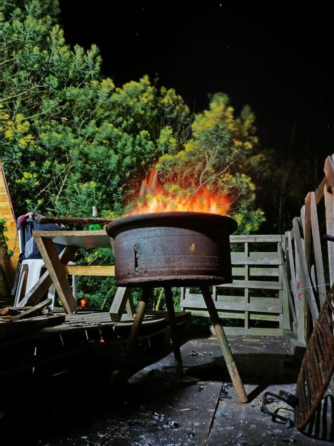 Mini Cabana Roca Glamping Suesca Bagian luar foto